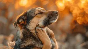 dog scratching itself constantly