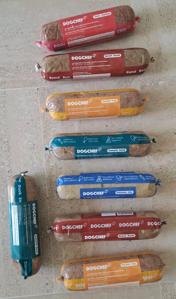 Dogchef gamme repas frais