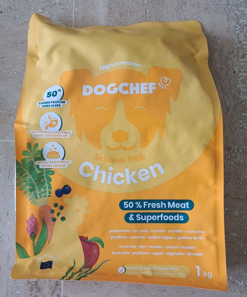 Dogchef croquettes poulet